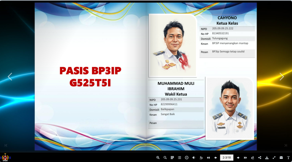 Buku Kenangan Kelas Gelombang 5 2025 Kelas ATT V I